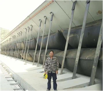 Spillway Gate rwber bledren Ande angori rhannau